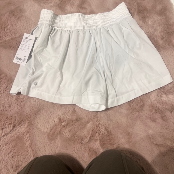 Athleta Women's White Athletic Shorts - Picture 6 of 7